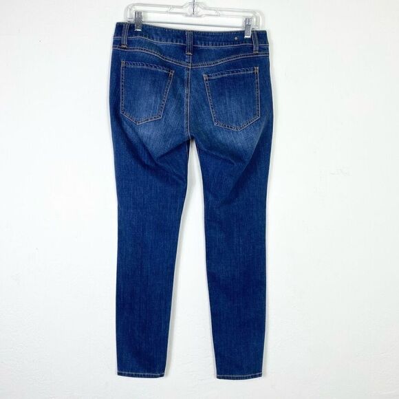 Cabi Ruby Dark Wash Low Rise Skinny Jeans Style #750 Size 8 - Picture 3 of 7